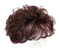 Integratore per capelli traspirante nero base rete donna (E) | Simulazione senza cuciture, simile ai capelli veri, integrazione invisibile, perfetta per l'uso quotidiano e occasioni