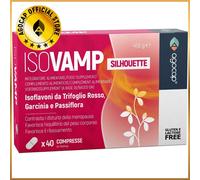Integratore per Menopausa con Trifoglio Rosso Brucia Grassi ISOVAMP 40 compresse