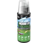 Integratore per pesci - Microbe-Lift Vitamins 118 ml - rafforza sistema immunitario & colori - multivitaminico con amminoacidi - per acqua dolce, biologico & senza nitrati