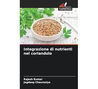 Integrazione di nutrienti nel coriandolo