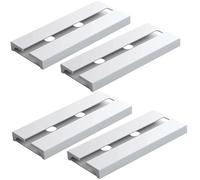 Integrity.1 4 Pezzi Portabicchieri da Vino Autoadesivi, Supporto per Calici Vino Senza Foratura, Porta Calici Sospeso, Non Richiede Foratura, per Bar, Cucina, Hotel, Ristorante