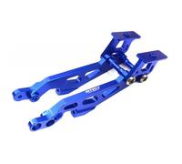 INTEGY Alloy Wing Mount Set for Arrma 1/8 Kraton 6S BLX V5 - Blue Machined Bille