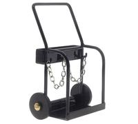 INTEGY Miniature 1/10 Scale Model Gas Cylinder Welding Cart Hand Truck - C31009