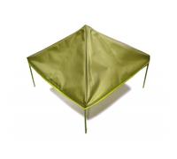 INTEGY Realistic Green Pop Up 20x20 Inch Canopy Tent for 1/10 Scale Crawler Truc