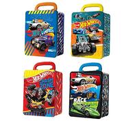 Intek Hot Wheels 1/64 - Valigetta in metallo per auto, 1 stile casuale, per 18 veicoli (AN-HWCC2)