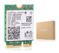 Intel AX201NGW - Scheda di rete wireless Wi-Fi 6 M.2: CNVio2, Bluetooth 5.2, 2400 Mbps, 2,4 GHz, 5 GHz, adattatore di rete per laptop, supporta Windows 10/11 (64bit) Linux Chrome OS disponibile solo