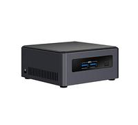 Intel BLKNUC7i3DNHE - PC per workstation barebones (Core i3-7100U, 32 GB di RAM, HD Graphics 620, nessun sistema operativo) nero