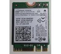 INTEL Dual Band Wireless-AC 3165, 1x1 AC + BT, M.2