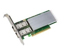 Intel - E810CQDA2 - Adattatore di rete Ethernet Intel E810-CQDA2 - Prestazioni efficienti per carichi di lavoro ottimizzate a velocità Ethernet da 1 a 100 Gbps