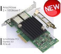 Intel Ethernet Converged Network Adapter X550-T2 10GBase-T PCI Express 3.0 M964