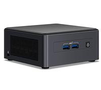 Intel NUC 11 NUC11TNHV70L Dual LAN Mini Desktop Computer/Mini PC/HTPC, processore Intel Core i7-1185G7 con tecnologia Intel vPro , sistema barebone, senza SSD e RAM