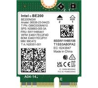 Intel Wi-Fi 7 Be200 Netzwerkadapter M.2 2230 Nic WLAN 5800 BE200.NGWG.NV
