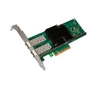 Intel X710DA2BLK - Interno - Cablato - PCI Express - Fibra - 10000 Mbit/s - Nero - Verde - Acciaio inossidabile
