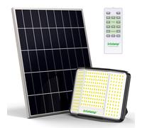 INTELAMP Faro led esterno con grande pannello solare 20000mAH Batteria 251 LED