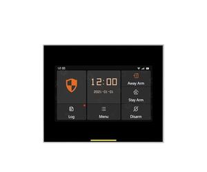 Inteligente 2G / 4G. di allarme antifurto wireless WiFi Home con supporto for campanello Supporto a due vie chiamata vocale Installazione rapida(4G)
