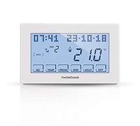 CH180 WIFI CRONOTERMOSTATO TOUCHSCREEN SETTIMANALE DA PARETE BIANCO 230V FANTINI