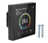Intelligent Connectivity Thermostat | 0.5°C High Exactness & Child Lock Protection | Programmable Room Thermostat for Home/Office/Vacation | Efficiency Preserving & Outage