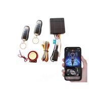 Intelligent Control Motorcycle Alarm Remote Start Keyless Mobile APP Control System Electric Engine Lock Motorbike Alarm Siren| |