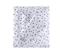 Intelligent Design Accogliente Morbido Cotone Stampa a Forma di Lenzuola in Flanella Full Blue Stars