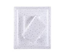 Intelligent Design Accogliente Morbido Cotone Stampa a Forma di Lenzuola in Flanella Twin XL Grey/Pink Dots