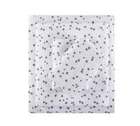 Intelligent Design accogliente morbido cotone Stampa a forma di lenzuola in flanella Twin XL Grey Stars