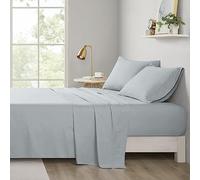 Intelligent Design ID20 - 136 Set King Lenzuolo in Microfibra Grigio, King