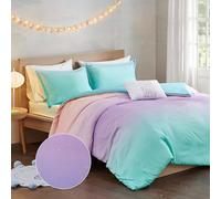 Intelligent Design MI ZONE - Set copripiumino per letto matrimoniale, con stampa metallizzata glitterata MZ12-0598