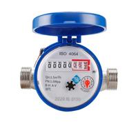 Intelligent DN15 Rotor Type Cold Water Meter Meter High Sensitivity Mechanical Flow Meter with Combined Pointer and Digital Display, Household Residential Water Measuring Instrument(TS-S3002E)
