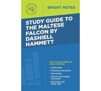 Intelligent Educa Study Guide to The Maltese Falcon by Dashiell Ham (Tascabile)