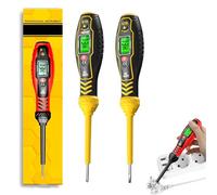 Intelligent Non-Contact Voltage Tester, Voltage Testers Pen, Non-Contact Voltage Tester with LCD Display, Safe Efficient Electrician's Tool for AC/DC Circuit Detection (Yellow,2pcs)