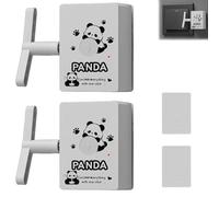 Intelligent Remote Control Switch, Lazy Light-Off Tool, Single Pole One-Way Wall Switch, Smart Life & Remote Control, No Wiring Required (white-A,2pcs)
