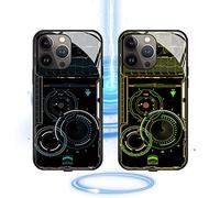 Intelligent Sound Control Light-Up Phone Case for iPhone 14/13/12/Pro/Pro Max, LED Light Up Sound Activated Phone Case Cover (#9,for iPhone 14)