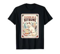Intelligente Come Una Volpe Kitsune Folklore Giapponese Creatura Mitica Maglietta
