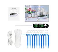 Intelligente Dispositivo di Irrigazione Automatico Controller Irrigatore Temporizzato Giardino Terrazza di Irrigazione a Goccia Temporizzatore Programmabile per Piante da