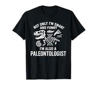 Intelligente Divertente Paleontologo Dinosauro Fossile Scienza Umorismo Maglietta