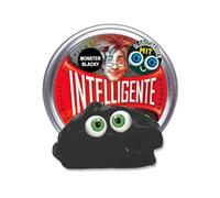 Intelligente Knete - L'originale Monster Blacky con glubschgen - plastilina per bambini e pasta terapeutica in uno - meglio di qualsiasi palla antistress. Per bambini e adulti (scatola standard, 80 g)