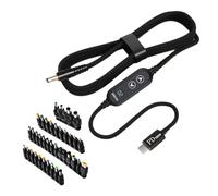 Intelligente Regolatore di Potere Filo 100W Alimentazione Rapida Per Computer Portatile USB-Tipo C A DC5.5mm 5V-20V Tensione di Uscita Variabile Controllo Cavo di Ricarica