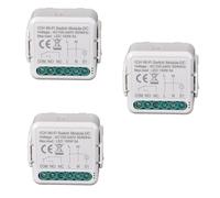 Intelligente Wifi Interruttore Jog/Blocco Relè Wireless1 canale DC 12/24V AC 100-240V, APP Tuya/smartlifeTelecomando, contatto a secco, Modulo funziona con Alexa Google (3)