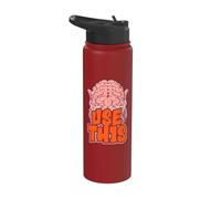 Intelligenza artificiale - AI - Usa il tuo cervello Stainless Steel Insulated Water Bottle