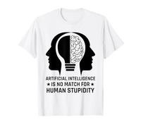 intelligenza Artificiale Arte apprendimento Automatico Maglietta