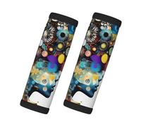 Intelligenza Artificiale Cervello Stampa Maniglie Protezione Bagagli Wrap Grips 2 Confezioni Identificatori Valigia Impugnatura Morbida