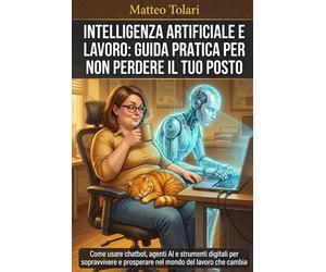 INTELLIGENZA ARTIFICIALE E LAVORO: GUIDA PRATICA PER NON PERDERE IL TUO POSTO: Come usare chatbot, agenti AI e strumenti digitali per sopravvivere e prosperare nel mondo del lavoro che cambia
