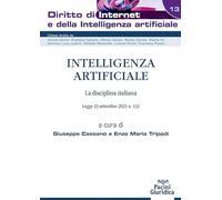 Intelligenza artificiale. La disciplina italiana. Legge 23 settembre 2025 n. 132