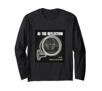 Intelligenza Artificiale Mirror Dati Self Cyberpunk AI Grande Maglia a Manica