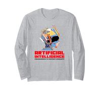Intelligenza Artificiale Programmata per Distruggere l'umanità (AI) Maglia a Manica
