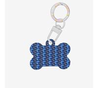 Intelligenza Artificiale Stampa Cervello 1 Pc Cane Forma Osso ID Tag Doppio Lato con Portachiavi Artigianato per Animali Domestici