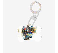 Intelligenza Artificiale Stampa Cervello Dog Tag A Forma Di Osso Doppio Modello Lati Del Cane ID Tag A Forma Di Osso Pet Name Tags Dog Collar Tags