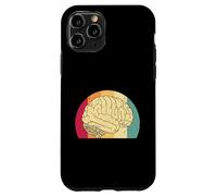 Intelligenza Cervello Pensiero Psiche Scienza Retro Vintage Custodia per iPhone 11 Pro