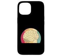 Intelligenza Cervello Pensiero Psiche Scienza Retro Vintage Custodia per iPhone 15