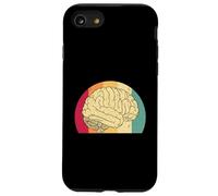 Intelligenza Cervello Pensiero Psiche Scienza Retro Vintage Custodia per iPhone SE (2020) / 7/8